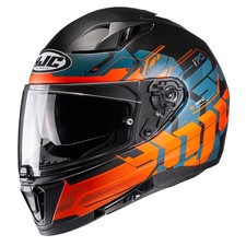 Hjc i70 Alligon Helmet (X-Small, Semi-Flat Dull Orange (MC-7SF))