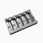 Allparts Leo Quan® Badass V™ Chrome 5-String Bass Bridge