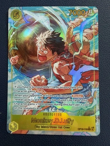 Monkey.D.Luffy (OP15-119) (Alternate Art) OP15-119 Adventure on Kami's Island...