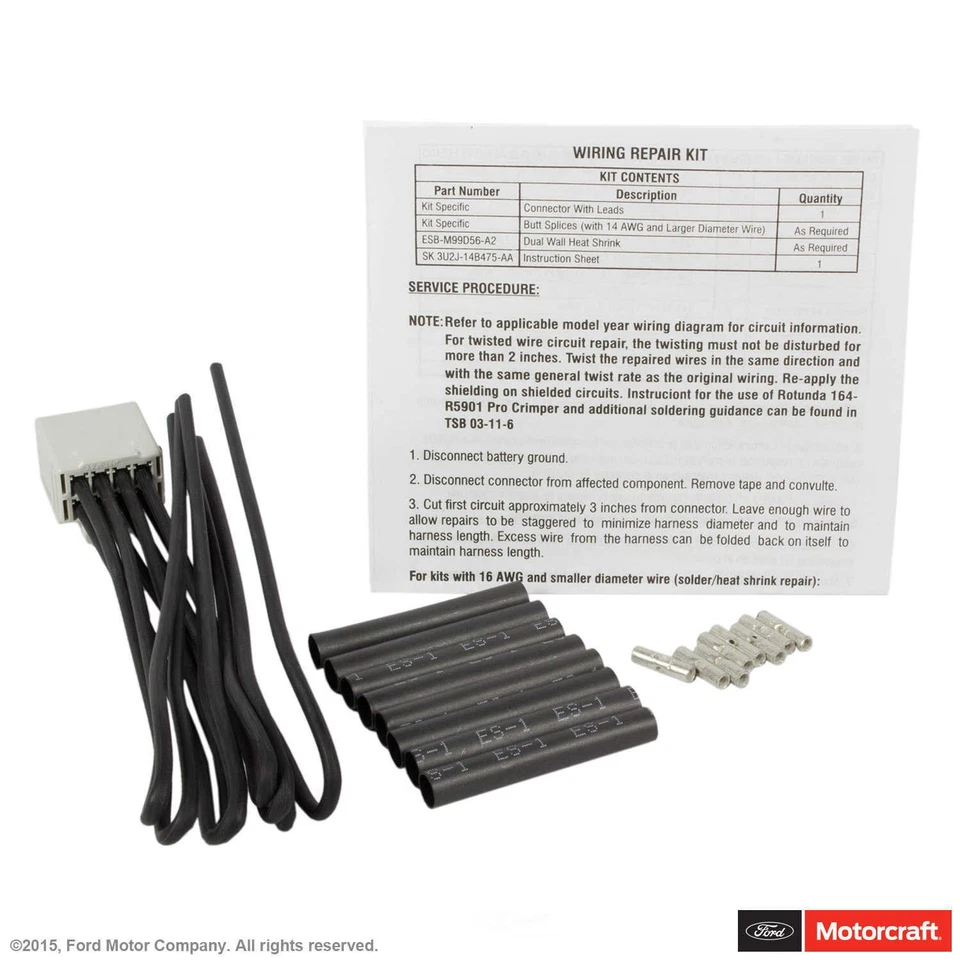 Power Window Switch Connector Motorcraft WPT-1043 - Image 3 of 3