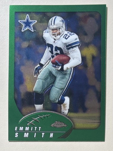 Emmitt Smith #108 2002 Topps Chrome card