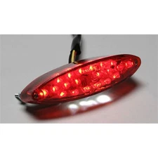 K&S Led Oval STOPLAMP, Red Lens (20 LEDS + 5 LEDS For License Plat 25-6605