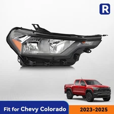 For 2023-2025 Chevy Colorado Halogen Headlight W/Bulb Right Passenger 87818227