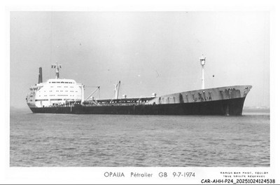 CAR-AHHP24-1063-PETROLIER - Photo Marius Bar - Opalia Petrolier Gb 9-7-1974