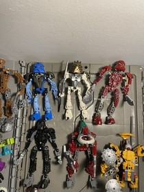 Lego Bionicle Pahrak Nuva Lehvak Kongu Keetongu Toa Vakama Huge 4lb Lot 2002 VTG