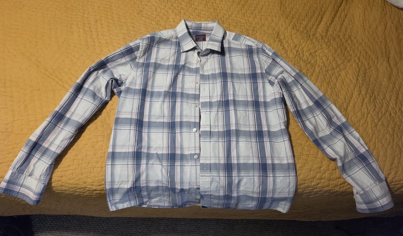 Untuckit Men's XL Slim Fit Button Up Shirt