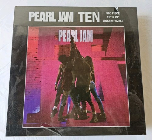 Pearl Jam zehn LP Album Cover 500 Stück Puzzle 19x19" VERSIEGELT
