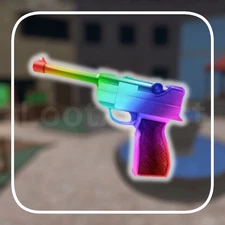 Chroma Luger | MM2 Murder Mystery 2 Rare Weapons & Knives | Limited Edition