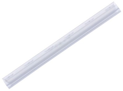 50 ELBA Pendelsichtleiste, 10 cm lang, transparent