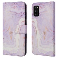 Imoshion Design KlapphüLle Samsung Galaxy A41 - Purple Marble