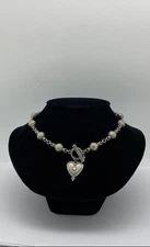 Brighton 13 Station 16 1/2" Toggle Necklace 71.6g