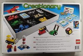 Lego Creationary (3844) Game, Near Complete, Used