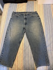 Carhartt B17 DST Blue Jeans  Relaxed Fit Workwear Denim Jeans See Measurements