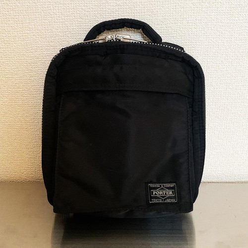 PORTER TANKER Mini Shoulder Bag 2Way Black Rare Yoshida Kaban Sacoche