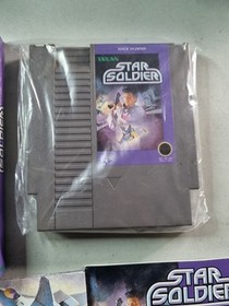 Star Soldier (Nintendo Entertainment System NES, 1989) Cib Complete