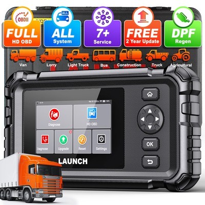 LAUNCH CRP129 HD Heavy Duty Truck Scanner OBD Diagnostic Diesel DPF Regen Tool