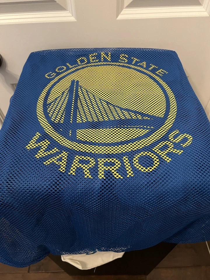 Bolsa de lavandería personalizada usada Stephen Curry Golden State Warriors leyenda de la NBA Foto 4 de 4