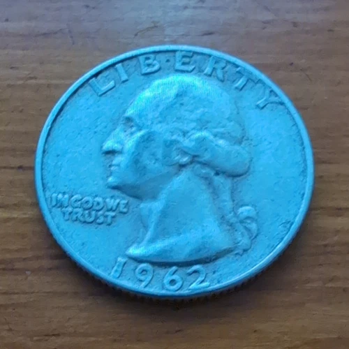 1962-D Washington Quarter — photo from another recent sale