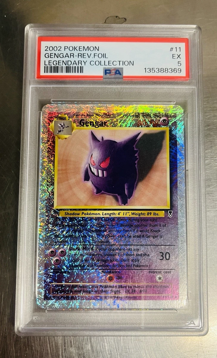 Gengar Pokémon TCG Legendary Collection Individual Collectible