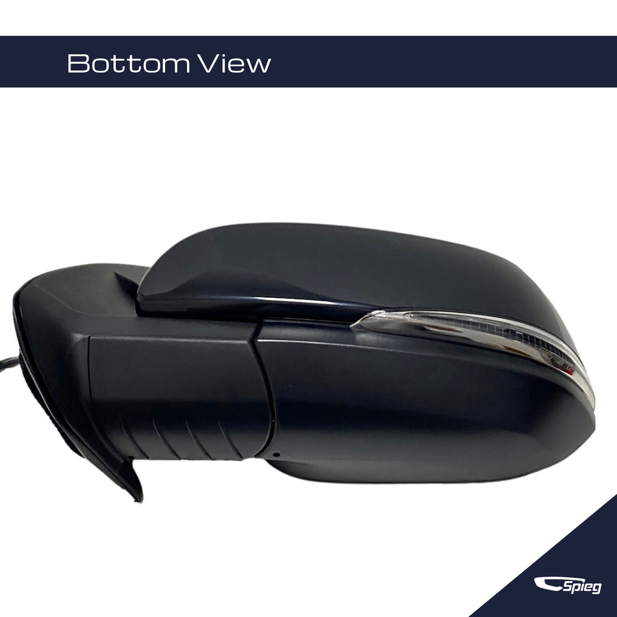 Fit System Driver Side Mirror For Toyota Tacoma, Textured Black W/PTM Cover, W/Turn Signal, Foldaway, W/o Puddle Lamp, W/o Spot Mirror, W/o Blind Spot Detection System, Heated Power (70216T - Foto 10