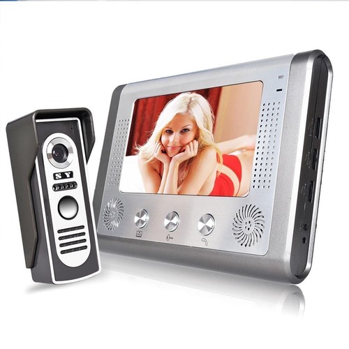 Wired Door Phone Doorbell Touch Key 7" Lcd Video With Ir Camera Home Security AE - Picture 135 of 173