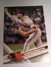 2017 Topps Update Jumbo 5x7 Stefan Crichton Orioles RC US255 #'d 02/49