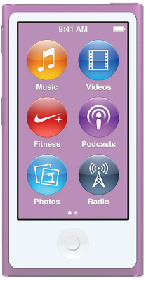 Apple iPod Nano 7th 8th Generation 16GB - Brand New Battery with