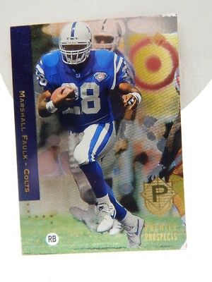  1994 UPPER DECK SP FOOTBALL MARSHALL FAULK #3 PREMIER PROSPECTS HOF RC COLTS