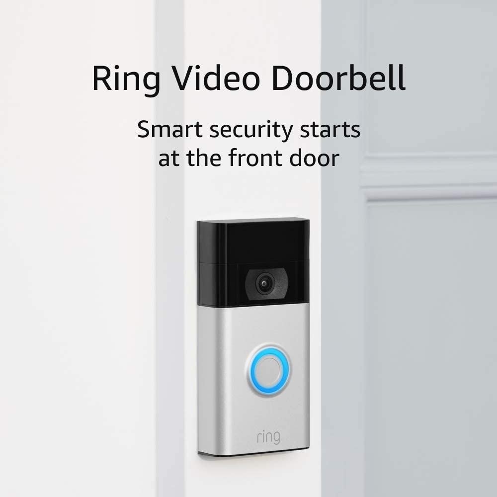 Smart WiFi Video Doorbell - 1080P Night Vision with Phone Connectivity-image