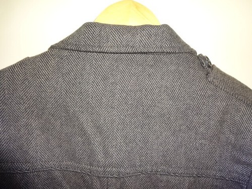 H&M Wolljacke in Fischgrät-Optik (dunkelgrau). Größe EUR 52. - Bild 10 von 14