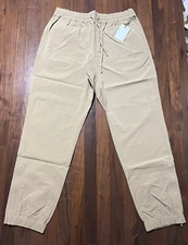 Aime Leon Dore ALD Core Nylon Pant FW22 Beige Size Large Teddy Santis Queens NYC