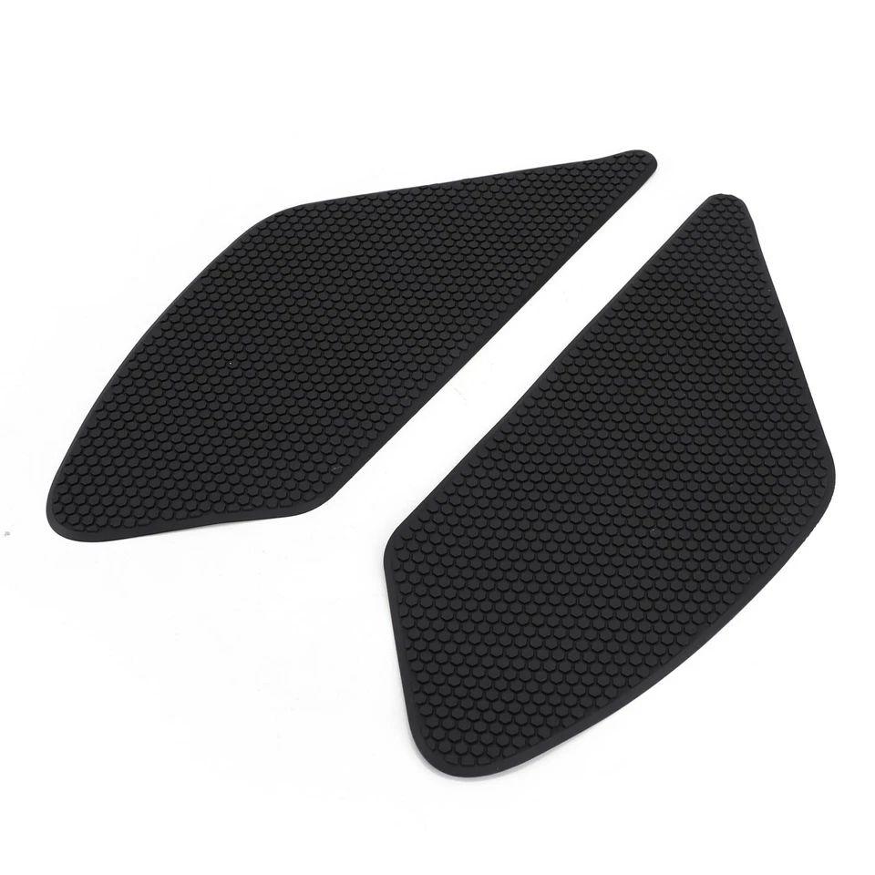 Pair Tank Protector Side Tankpad Fit Ducati Monster 797 17-2019 Rubber Black Foto 2 de 4