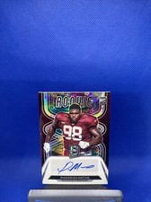 2022 Spectra NFL Rookie Auto /75 Phidarian Mathis Commanders free ship! 🔥👀