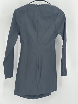 Zara Dress Long Sleeve Womens Large Gray Long Sleeve Mini New | eBay Zara Dress Long Sleeve Womens Large Gray Long Sleeve Mini New | eBay