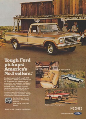 1979 Ford Pickups - F-150 SuperCab, Ranger, Lariat - General Store