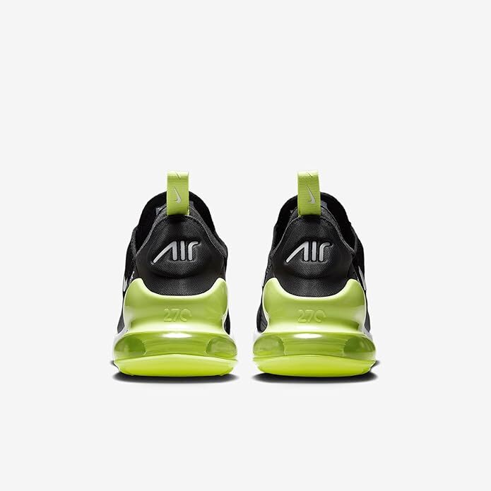 NEW Nike Air Max 270 Black Light Lemon Twist White AH8050-703 Men’s Size 11 Nike Air Max 270 Casual Shoes Black / Lemon Sz 9 AH8050 703  main image 4
