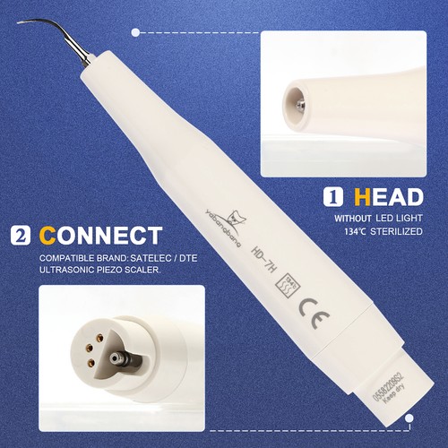 Dte Woodpecker Pieza De Mano Ultrasonidos Dental Scaler Handpiece Fit DTE Satelec 6 Scaler Tip