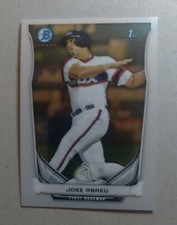 2014 Bowman Chrome Jose Abreu 1st #BCP17 Chicago White Sox 