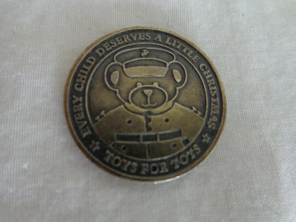Marine Corps Toys For Tots Coin With Bear Value Home Alqu