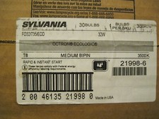 SYLVANIA FLUORESCENT TUBES/T-8/ 4FT
