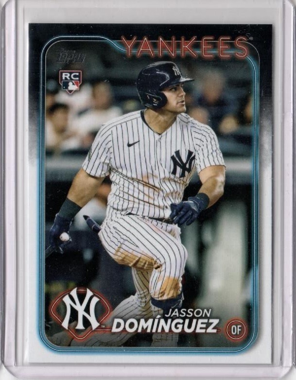 2024 Topps Series 1 JASSON DOMINGUEZ RC Rookie Card #60 New York Yankees