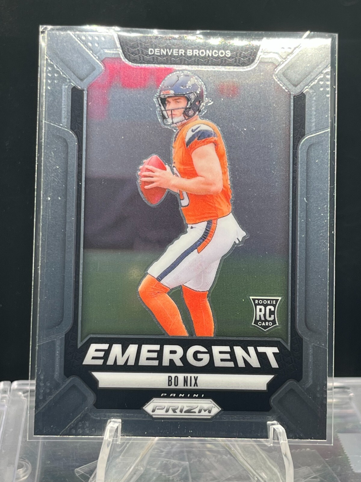 2024 Panini Prizm - Emergent Bo Nix #3 (RC)