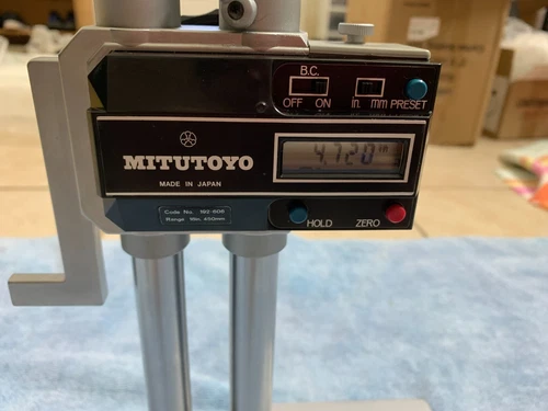 MITUTOYO 192-606 ABSOLUTE DIGIMATIC HEIGHT GAGE 18 INCH (450MM)