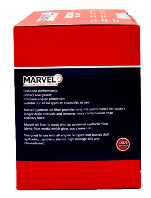 Filtro de aceite sintético Marvel MR3969 (6421800009) para Mercedes-Benz Sprinter 10-22 Foto 3 de 4