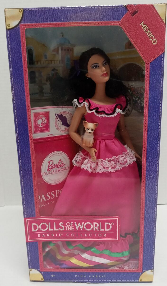 New Mexico Passport Dolls of the World Barbie Pink Label New Mexico Passport Dolls of the World Barbie Pink Label
