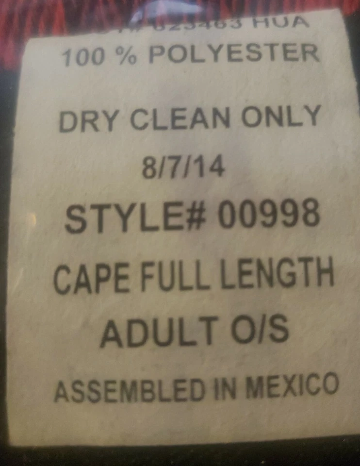 ADULT  HOODED CLOAK KING QUEEN RENAISSANCE MEDIEVAL COSTUME CAPE ROBE 52" - Image 3 of 4