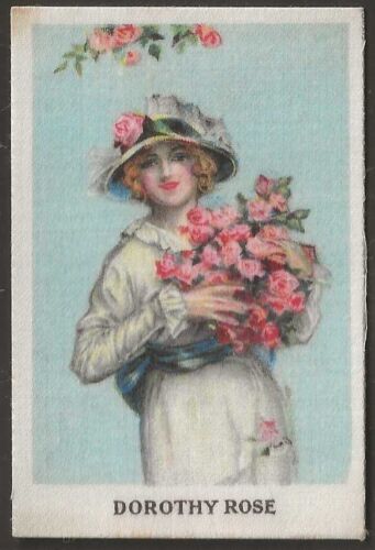 MY WEEKLY-FLORAL BEAUTIES 1914 (SILK SILKS M12)- DOROTHY ROSE - Picture 1 of 2