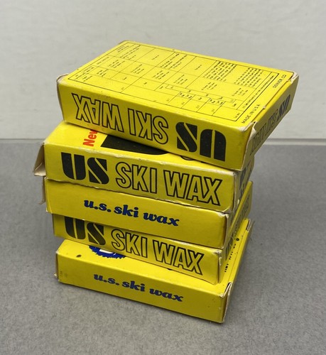Vintage Konvolut 5 US Ski Wachs Box - Bild 6 von 6