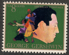 USA - 1973 - American Art Issue - George Gershwin - 8¢ - #204