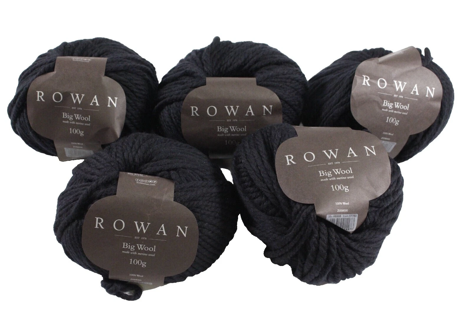 Rowan Ball Blankets/Throws Crocheting & Knitting Yarns